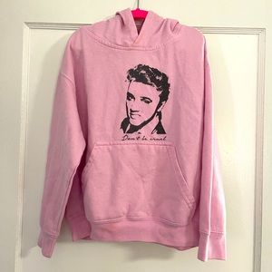Youth Elvis Presley Pink Hoodie
